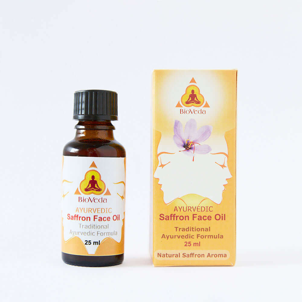 Saffron Face Oil - Original or with essential oils