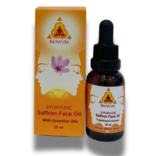 Ayurvedic Saffron Face Oil - Bio Veda