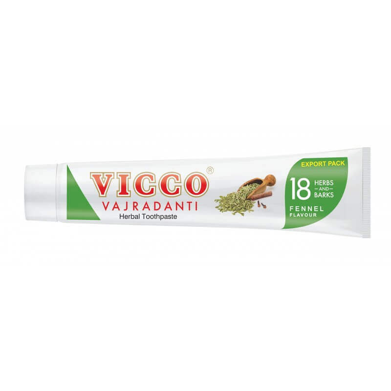 Ayurvedic toothpaste with fennel by Vicco