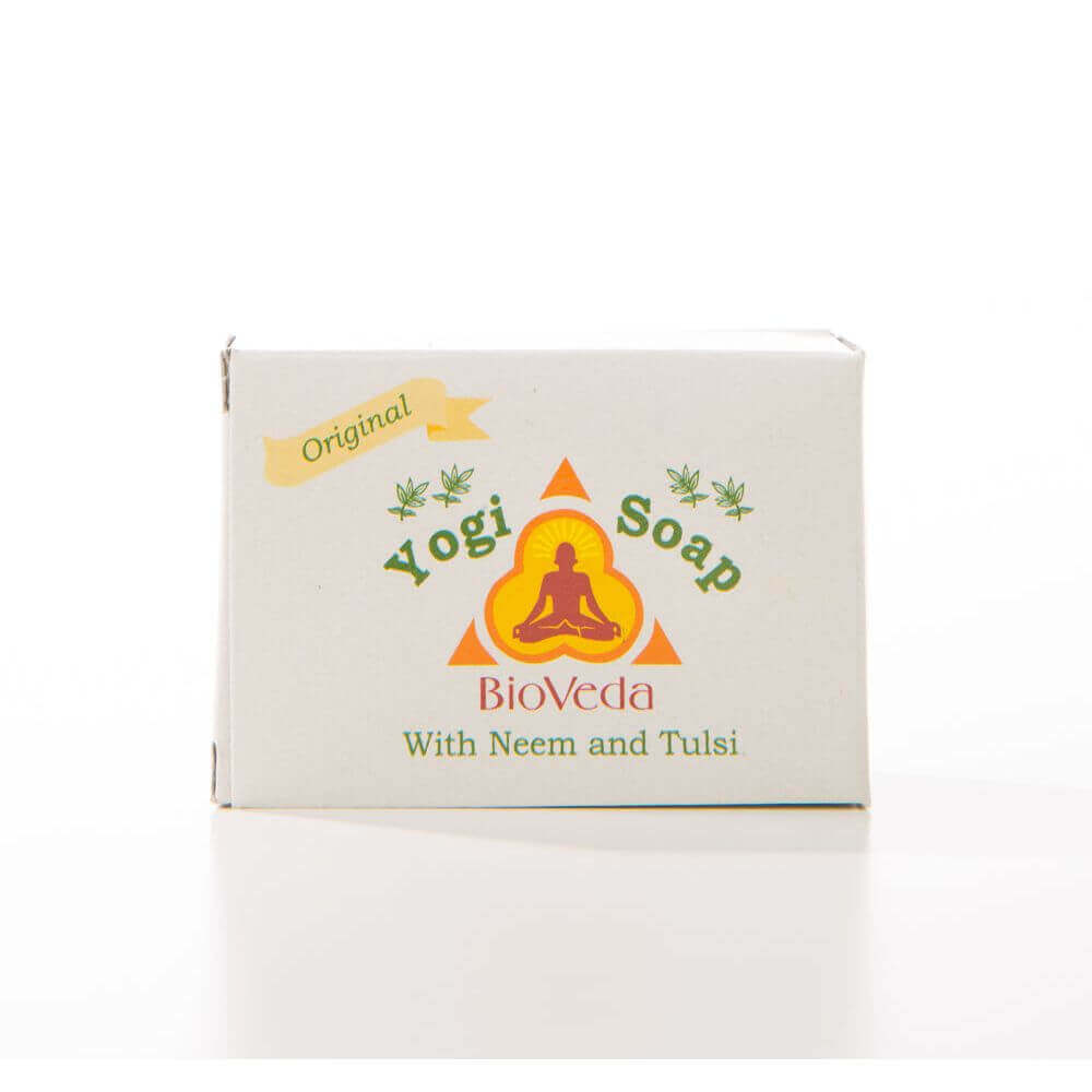 Yogi Soap, Ayurvedic natural soap with Neem and Tulsi Bio Veda