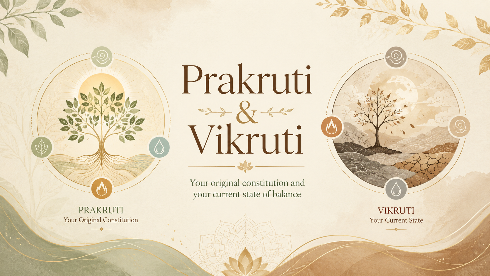 The Difference between Prakruti and Vikruti