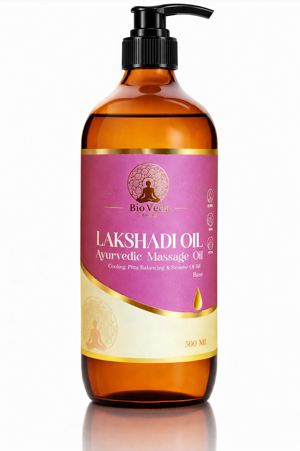 Lakshadi Massage Oil - Black Sesame Based