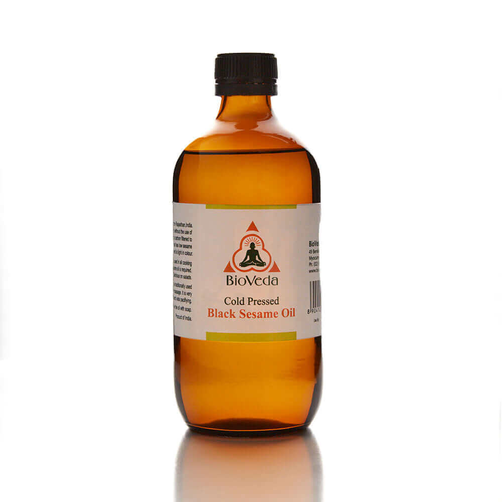 Cold Pressed Black Sesame Oil | Ayurvedic Massage Oil