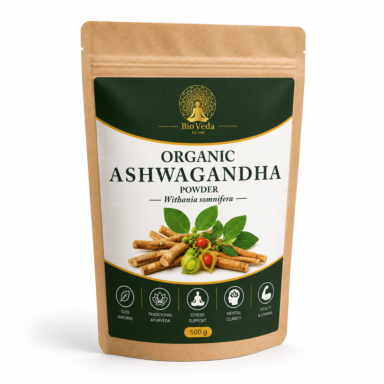 Ashwagandha - Organic Herb Powder