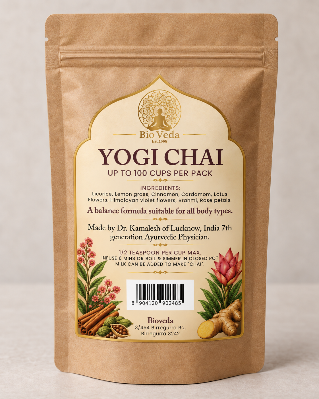 Yogi Chai - Ayurvedic Herbal Tea