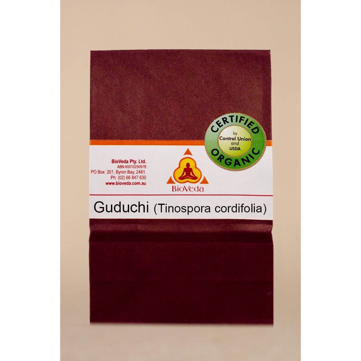 Guduchi, Certified. Organic Herb - Bio Veda Ayurvedic Products