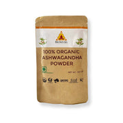 ASHWAGANDA Certified Organic Herb - Bio Veda Ayurvedic Products