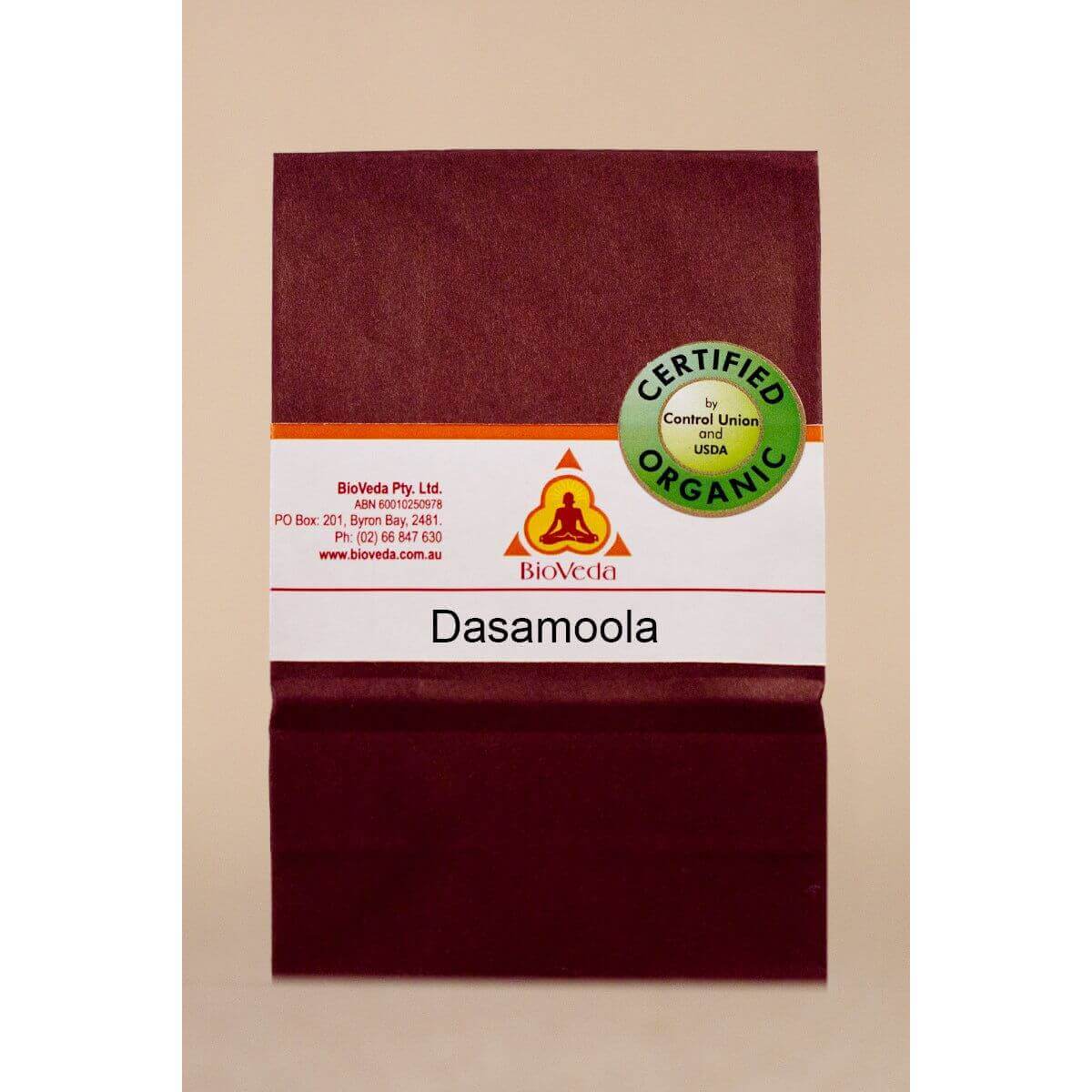 Dasamoola, Certified. Organic Herb - Bio Veda Ayurvedic Products